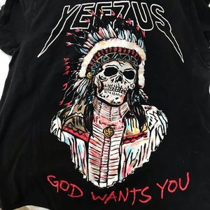 Yeezus shirt